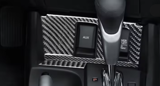 Carbon Fiber Gear Shift Surround Trim – For Honda Civic 9th Gen (2013–2015)