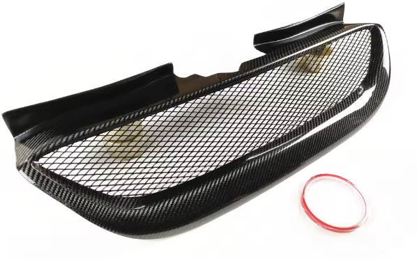 Carbon Fiber Front Grille Mesh Style – For Hyundai Genesis Coupe (2008–2012)