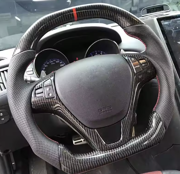 Carbon Fiber Performance Steering Wheel – Hyundai Genesis Coupe (2010–2016)