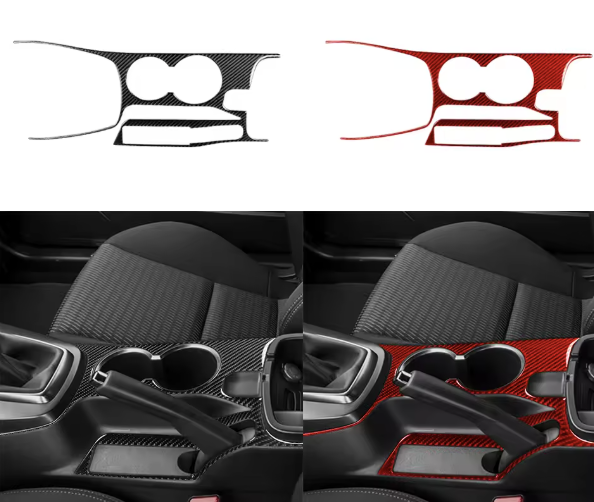 Carbon Fiber Center Console Trim Cover – Hyundai Genesis Coupe (2013–2016)