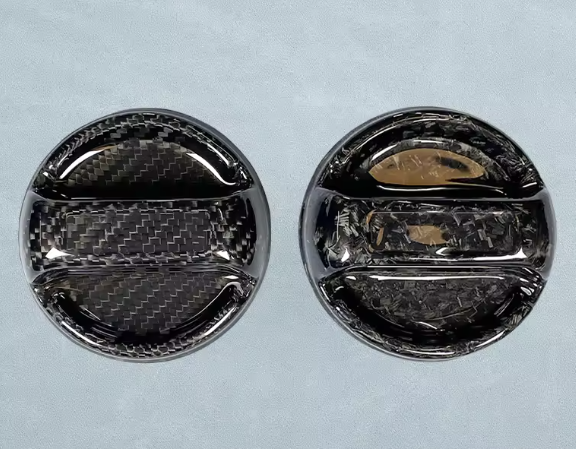 Carbon Fiber Fuel Cap Cover For Hyundai