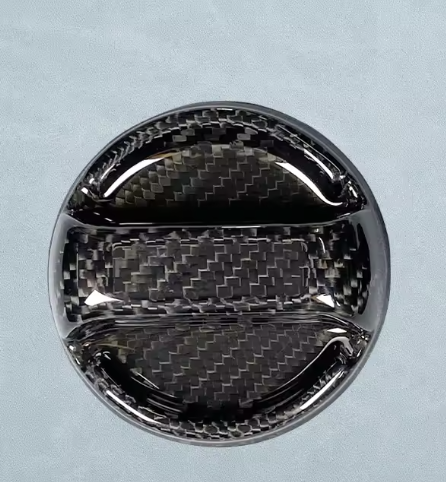 Carbon Fiber Fuel Cap Cover For Hyundai