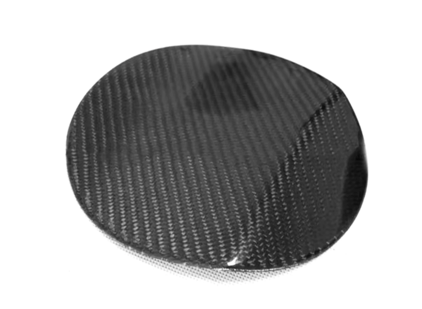 Carbon Fiber Fuel Tank Cap Cover Panel – Hyundai Veloster (2012–2018)