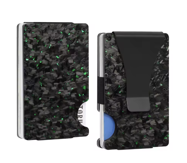 Forged Carbon Fiber Slim Wallet – Minimalist Card Holder