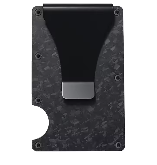 Forged Carbon Fiber Slim Wallet – Minimalist Card Holder