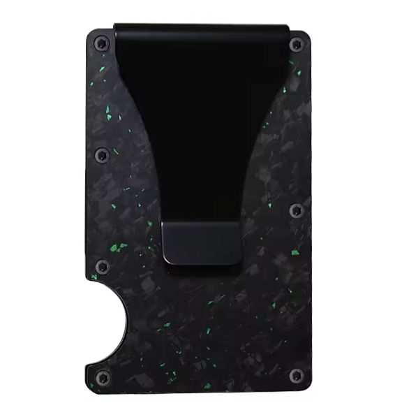 Forged Carbon Fiber Slim Wallet – Minimalist Card Holder