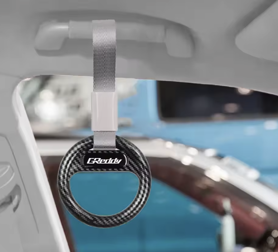 GReddy-Style JDM Carbon Tsurikawa Ring Strap