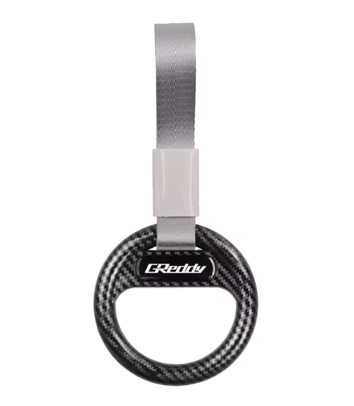 GReddy-Style JDM Carbon Tsurikawa Ring Strap