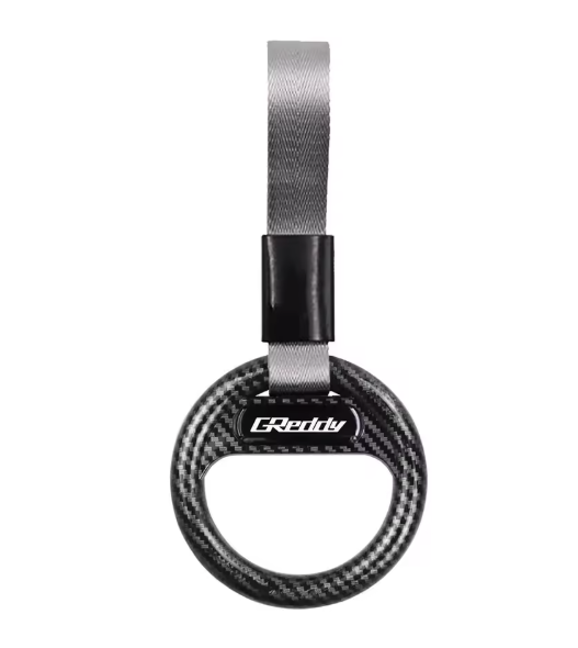 GReddy-Style JDM Carbon Tsurikawa Ring Strap