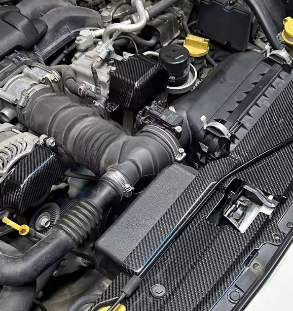 Carbon Fiber Engine Belt Cover For 2013+ Toyota GR86 / Subaru BRZ / Scion FR-S