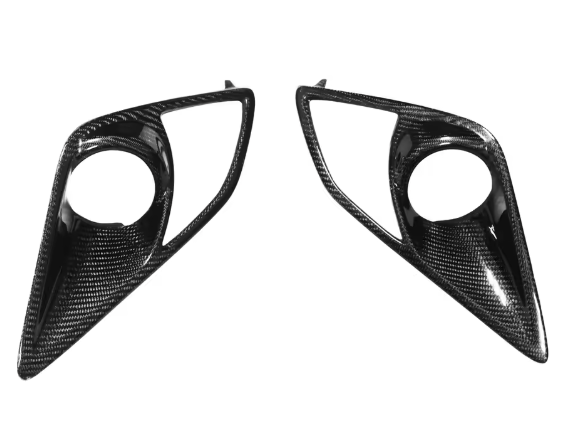 Carbon Fiber Front Bumper Side Air Vent / Fog Light Trim Covers -Scion FR-S (2012–2016)