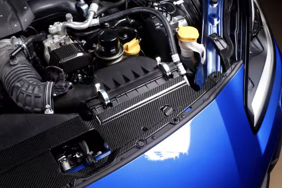 Carbon Fiber Engine Compartment Baffle (Dry Carbon)- GR86 / BRZ
