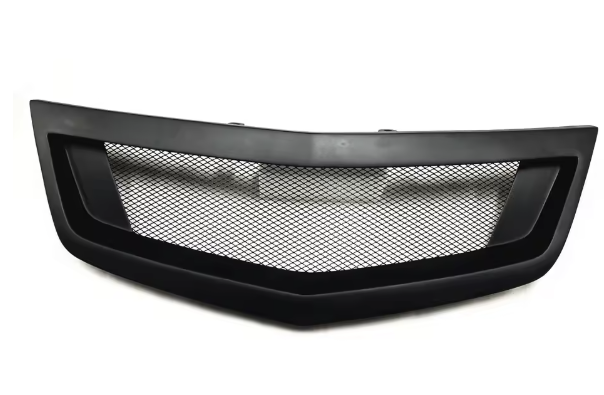 Carbon Fiber Front Upper Grille – Mesh Style Fits Acura TSX / Honda Accord Euro R (2011–2014)