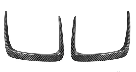 BMW G8X M3/M4 Dry Carbon Fiber Hood Vent Trims