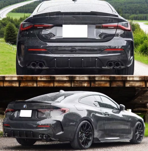 BMW G22 / G82 M4 Style Carbon Fiber Trunk Spoiler