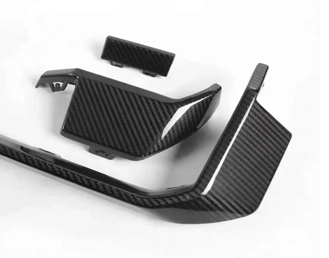BMW G8X Carbon Fiber Outer Diffuser Trim