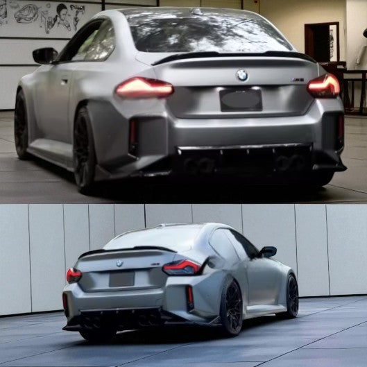 BMW G87 M2 / G42 2-Series VS Style Carbon Fiber Trunk Spoiler