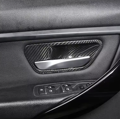 BMW Carbon Fiber Inner Door Bowl Cover (2013–2019)