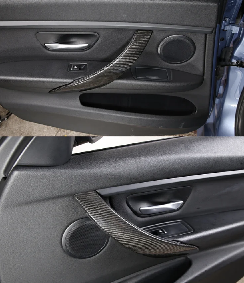 BMW Carbon Fiber Door Handle Covers (2013–2019)
