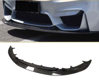 GT4 Style Carbon Fiber Front Bumper Chin Lip Splitter