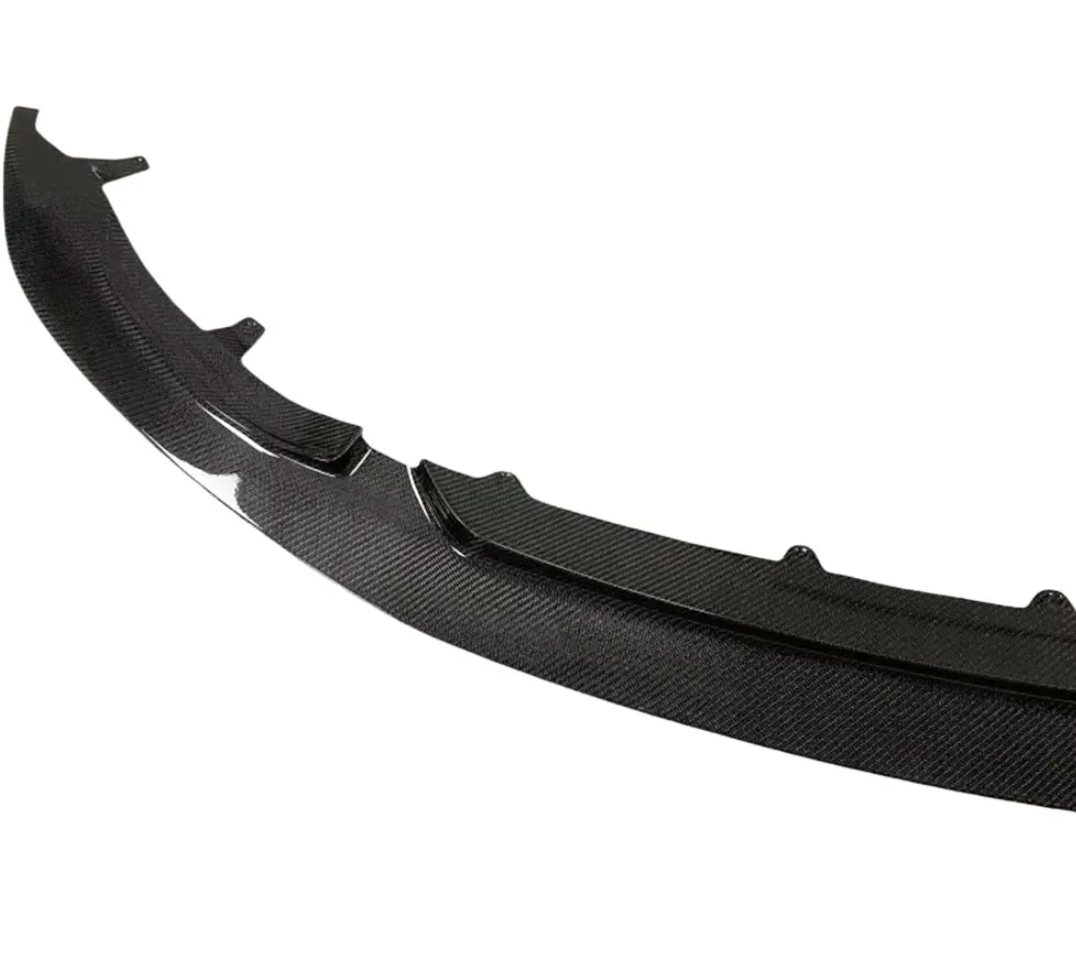 GT4 Style Carbon Fiber Front Bumper Chin Lip Splitter