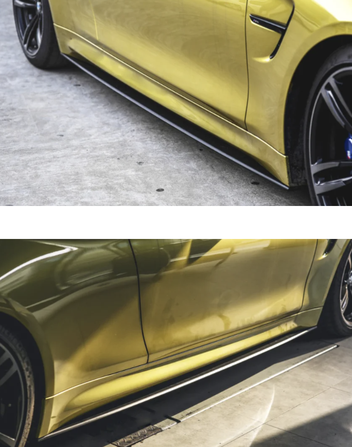 MP Style Carbon Fiber Side Skirt Extensions F80/F82