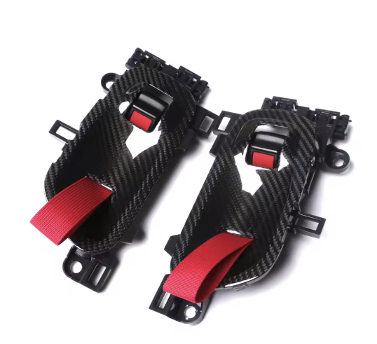 GT4RS Racing Style Carbon Fiber Door Handle Straps – For Honda Civic 11th Gen