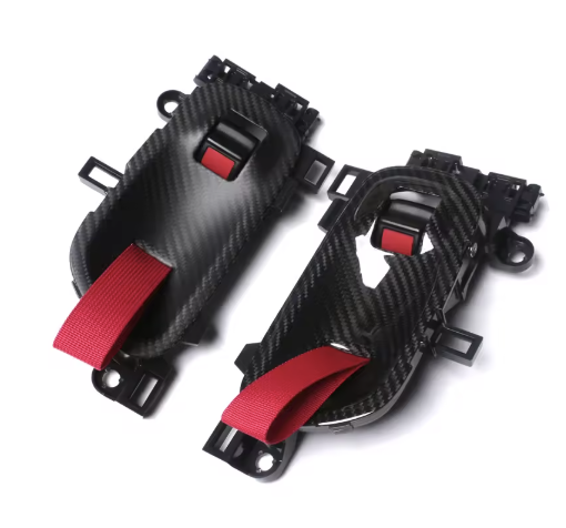 GT4RS Racing Style Carbon Fiber Door Handle Straps – For Honda Civic 11th Gen
