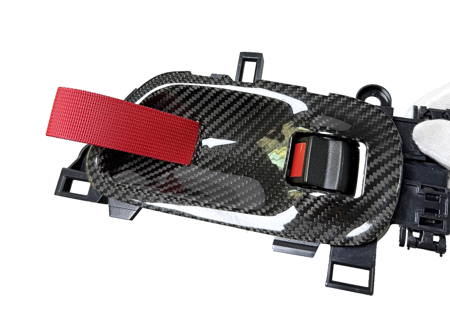 GT4RS Racing Style Carbon Fiber Door Handle Straps – For Honda Civic 11th Gen