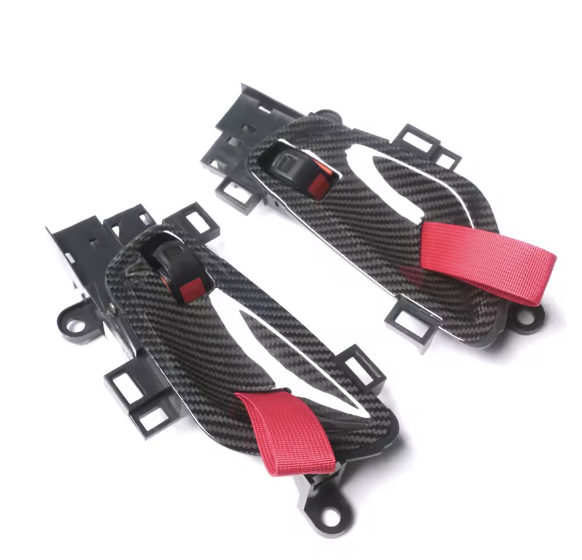 GT4RS Racing Style Carbon Fiber Door Handle Straps – For Honda Civic 10th Gen