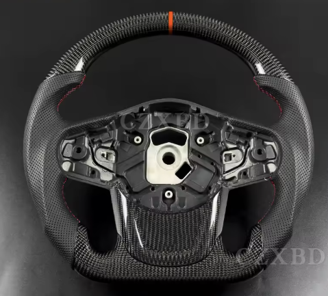Custom Carbon Fiber Steering Wheel – For Toyota Supra ( DM ON IG)
