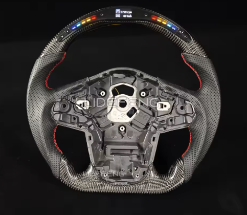 Custom Carbon Fiber Steering Wheel – For Toyota Supra ( DM ON IG)