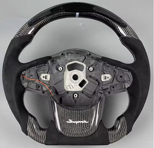 Custom Carbon Fiber Steering Wheel – For Toyota Supra ( DM ON IG)