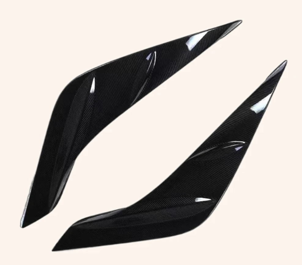 Carbon Fiber KZ Side Door Panel Trim Spoilers – For Toyota Supra A90