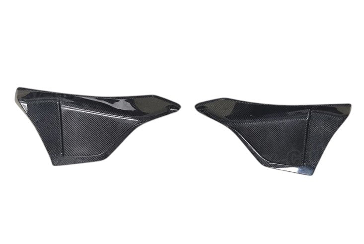 3PC Carbon Fiber Rear Bumper Diffuser Splitter – For Toyota Supra A90