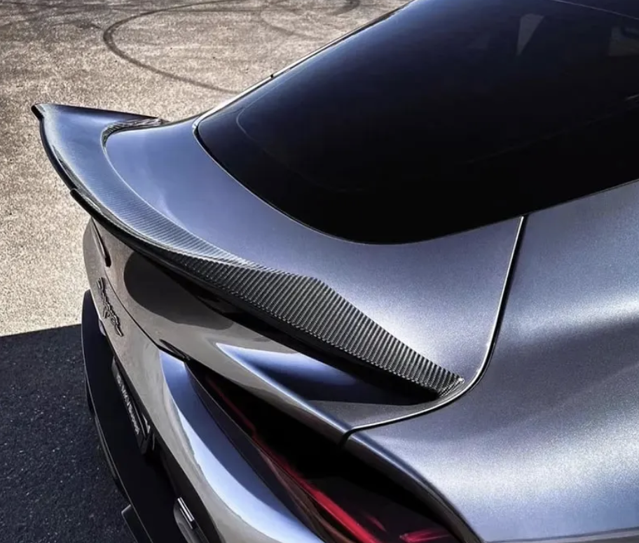 V Style Real Carbon Fiber Trunk Spoiler – Toyota Supra A90 MK5