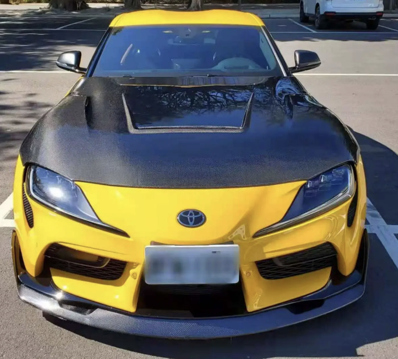 Lc Carbon Fiber Front Lip for Toyota Supra
