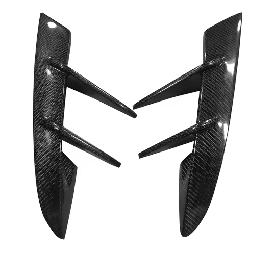 Carbon Fiber Front Bumper Wind Splitter Canards – For Toyota Supra A90 / A91 MK5