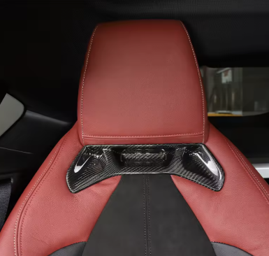 Carbon Fiber Front Seat Trim Cover – For Toyota GR Supra A90 (2019+