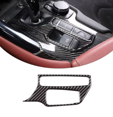 Dry Carbon Fiber Gear Shift Panel Trim – For Toyota GR Supra A90/A91 MK5