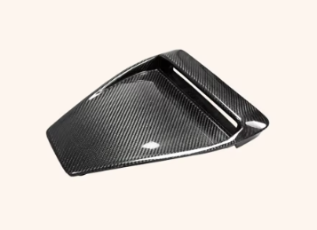 OEM-Style Carbon Fiber Hood Scoop – For Mitsubishi Lancer EVO X