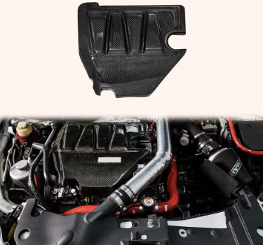 Mitsubishi Evo X Carbon Fiber OE-Style Engine Cover (2008–2015)