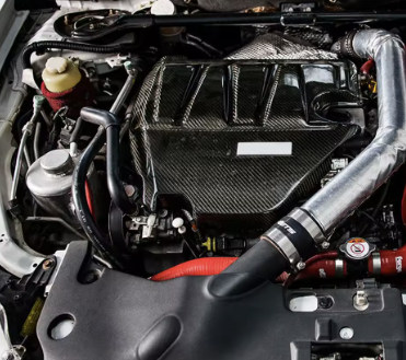 Mitsubishi Evo X Carbon Fiber OE-Style Engine Cover (2008–2015)