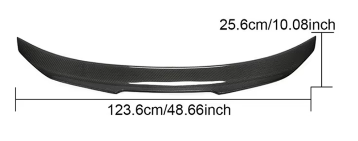 BMW M2/Comp PSM Style Carbon Fiber Spoiler