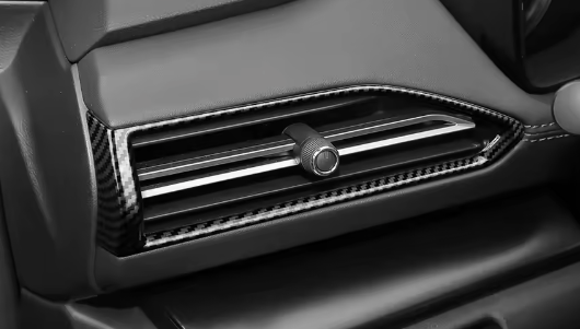 Carbon Fiber Central Control Side Air Outlet Trim for Subaru WRX/STI