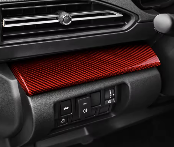 Carbon Fiber Lower Dashboard Trim Panel Overlay for Subaru WRX/STI (2022+)