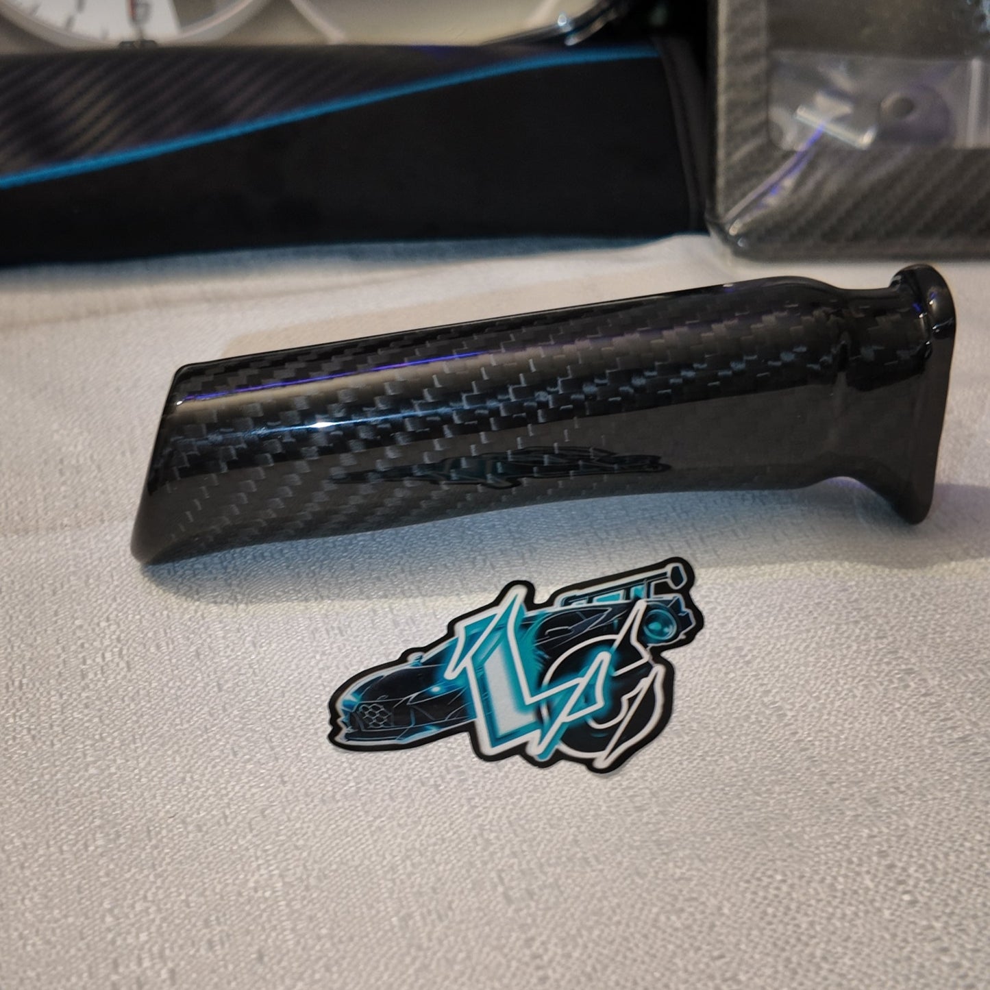 Carbon Fiber E-Brake Handle Cover for BRZ/GT86/GR86/ WRX/STI