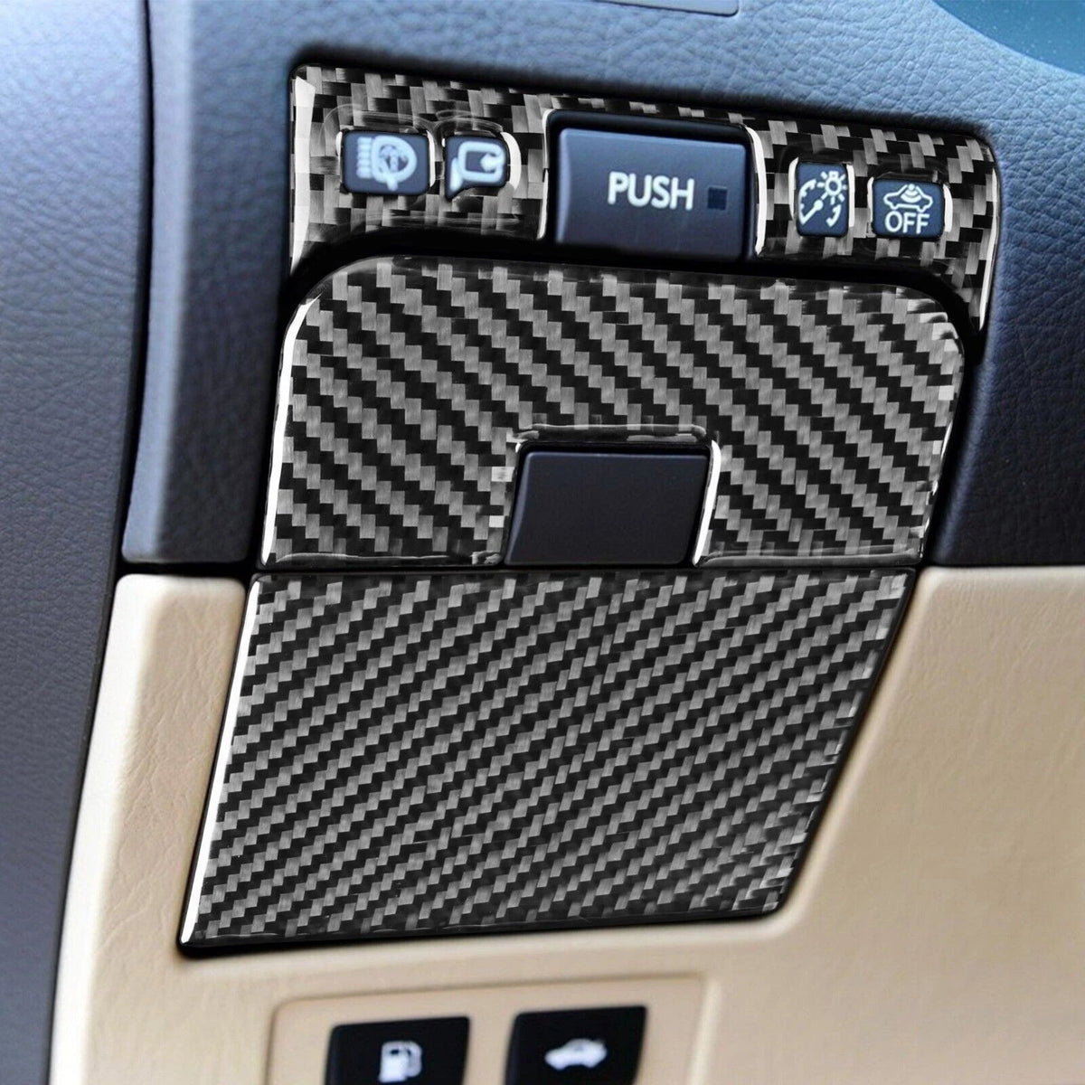 Lexus GS Carbon Fiber Interior Trim Kit, 28pc (2006–2011)