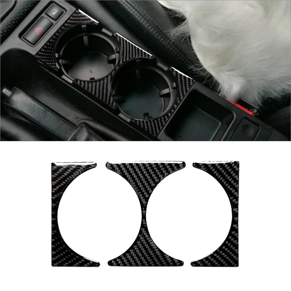 BMW E46 Carbon Fiber Interior Trim Kit, 40pc