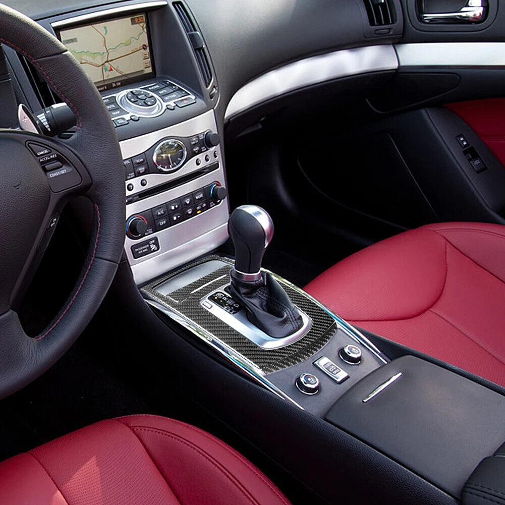 Infiniti G37 Carbon Fiber Interior Trim Kit, 42pc (2010–2013)